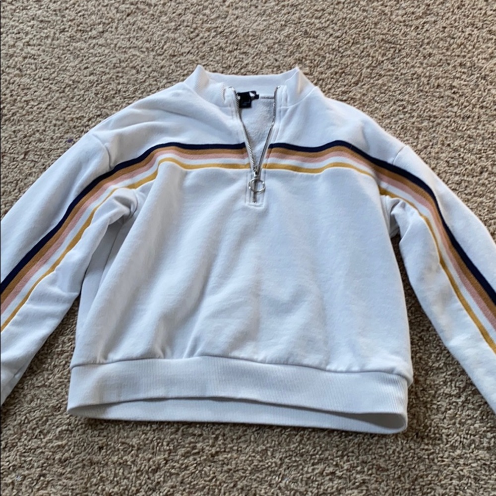 quarter zip crewneck!!